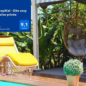 Gite Cosy Climatisé Avec Piscine Privée Petit-Canal